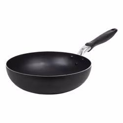 Resto Kitchenware 93602, Rond, Wok/Poêle à frire, Noir, PFLUON, 220 °C, Aluminium