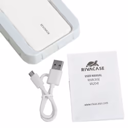 Rivacase VA2041 banque d'alimentation électrique Lithium Polymère (LiPo) 10000 mAh Blanc - Vue supplémentaire 10
