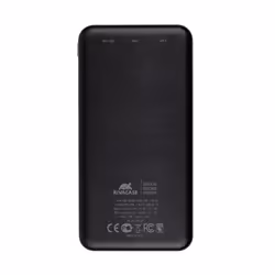 Rivacase VA2531 banque d'alimentation électrique Lithium Polymère (LiPo) 10000 mAh Noir