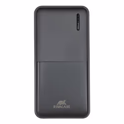 Rivacase VA2572, 20000 mAh, Lithium Polymère (LiPo), Quick Charge 3.0, 3,7 V, 20 W, Noir