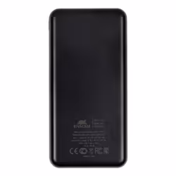 Rivacase VA2572 Lithium Polymère (LiPo) 20000 mAh Noir