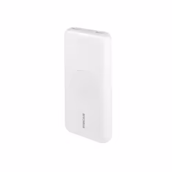 Rivacase VA2601, 10000 mAh, Lithium Polymère (LiPo), Quick Charge 3.0, Recharge sans fil, 3,7 V, Blanc