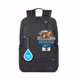 Rivacase 5516 sac à dos City backpack Noir Polyester - Vue supplémentaire 19