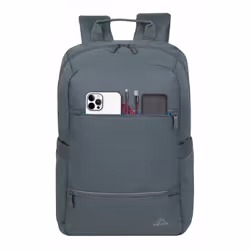 Rivacase 8265 GREY sac à dos City backpack Gris Polyester - Vue supplémentaire 9