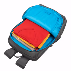 Rivacase 8267 Grey sac à dos City backpack Gris Polyester - Vue supplémentaire 11