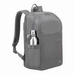 Rivacase 8267 Grey sac à dos City backpack Gris Polyester - Vue supplémentaire 16