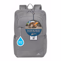 Rivacase 8267 Grey sac à dos City backpack Gris Polyester - Vue supplémentaire 21