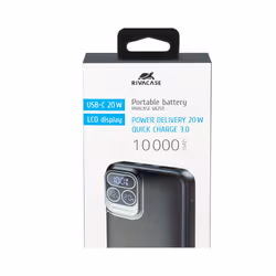 Rivacase VA2511 banque d'alimentation électrique 10000 mAh Noir - Vue supplémentaire 5