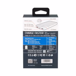 Rivacase VA2511 banque d'alimentation électrique 10000 mAh Noir - Vue supplémentaire 6
