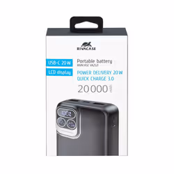 Rivacase VA2521 banque d'alimentation électrique Lithium Polymère (LiPo) 20000 mAh Gris - Vue supplémentaire 6
