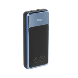 Rivacase VA1075 banque d'alimentation électrique Lithium Polymère (LiPo) 20000 mAh Noir, Bleu