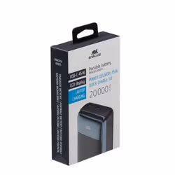 Rivacase VA1075 banque d'alimentation électrique Lithium Polymère (LiPo) 20000 mAh Noir, Bleu - Vue supplémentaire 11