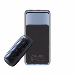Rivacase VA1075 banque d'alimentation électrique Lithium Polymère (LiPo) 20000 mAh Noir, Bleu - Vue supplémentaire 8
