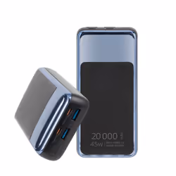 Rivacase VA1075 banque d'alimentation électrique Lithium Polymère (LiPo) 20000 mAh Noir, Bleu - Vue supplémentaire 9