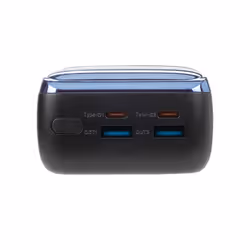Rivacase VA1080 banque d'alimentation électrique Lithium Polymère (LiPo) 30000 mAh Noir, Bleu - Vue supplémentaire 4