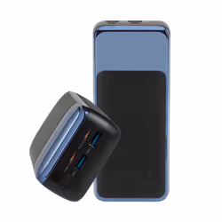 Rivacase VA1080 banque d'alimentation électrique Lithium Polymère (LiPo) 30000 mAh Noir, Bleu - Vue supplémentaire 8