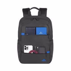 Rivacase 8264 black sac à dos City backpack Noir Néoprène, Polyester - Vue supplémentaire 6