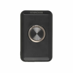 Rivacase VA2603 banque d'alimentation électrique Lithium Polymère (LiPo) 5000 mAh Recharge sans fil Noir
