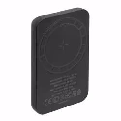 Rivacase VA2603 banque d'alimentation électrique Lithium Polymère (LiPo) 5000 mAh Recharge sans fil Noir