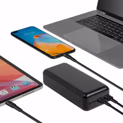 Rivacase VA2103 banque d'alimentation électrique 30000 mAh Noir - Vue supplémentaire 12