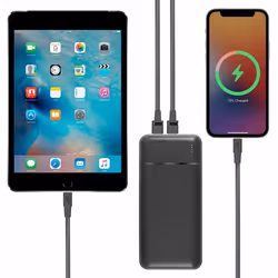 Rivacase VA2103 banque d'alimentation électrique 30000 mAh Noir - Vue supplémentaire 16