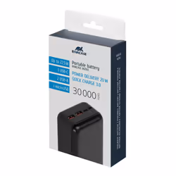 Rivacase VA2103 banque d'alimentation électrique 30000 mAh Noir - Vue supplémentaire 19