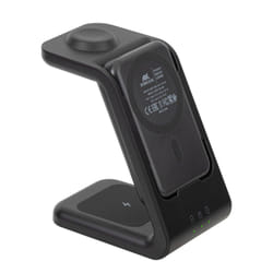Rivacase VA4917 chargeur d'appareils mobiles Casque, Smartphone, Smartwatch Noir USB Recharge sans fil Intérieure
