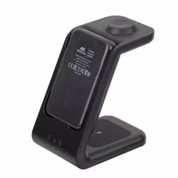 Rivacase VA4917 chargeur d'appareils mobiles Casque, Smartphone, Smartwatch Noir USB Recharge sans fil Intérieure