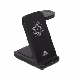 Rivacase VA4916, Intérieure, USB, Recharge sans fil, Noir