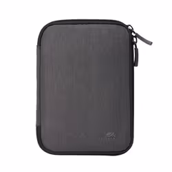 Rivacase 5631, Polyester, Noir, 2 pochettes, Fermeture éclair, 135 mm, 40 mm