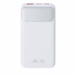Rivacase VA2211WH, 10000 mAh, Lithium Polymère (LiPo), Power Delivery 3.0, Quick Charge 3.0, 22,5 W, Blanc