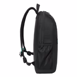 Rivacase Gremio sac à dos City backpack Noir Polyester, Polyéthylène téréphtalate recyclé (rPET) - Vue supplémentaire 3