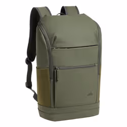 Rivacase Eden sac à dos Sac à dos de voyage Olive Cuir bycast, Polyester, Polyéthylène téréphtalate recyclé (rPET) - Vue supplémentaire 2