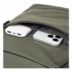 Rivacase Eden sac à dos Sac à dos de voyage Olive Cuir bycast, Polyester, Polyéthylène téréphtalate recyclé (rPET) - Vue supplémentaire 5
