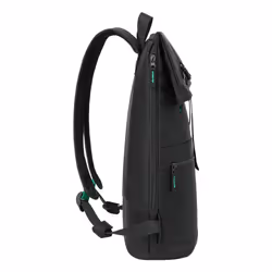 Rivacase Gremio sac à dos City backpack Noir Polyester, Polyéthylène téréphtalate recyclé (rPET) - Vue supplémentaire 3