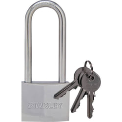 Stanley - 81062 371 401 Cadenas 50 mm avec serrure à clé