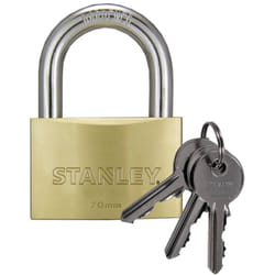 S742-034 Cadenas 70 mm avec serrure à clé - Stanley