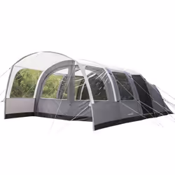Tente familiale Gonflable - Skandika Timola 6 Air Protect  - 6 personnes - cabine sombre Colonne deau 5000 mm Marquise Air Te ...