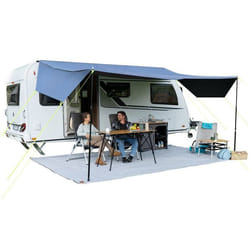 Voile dombrage auvent Skandika Freeway Caravan 3x24m - Protection solaire contre UV pour caravane - Abri auvent