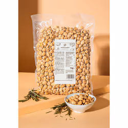 KoRo MARC_001, 92 % AMANDES MARCONA, huile d'olive, huile de tournesol, 2 % sel, 0,7 % romarin, 639 kcal, 2642 kJ, 2,2 g, 25  ...