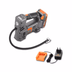 Compresseur sur batterie FUXTEC 20V FX-E1CI20 set batterie 2Ah et chargeur Ce qu' il faut retenir Compresseur sur batterie FU ...