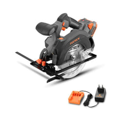 Fuxtec - Scie circulaire sans fil FX-E1CS20 - 20V 4300tr/min - Set avec batterie et chargeur