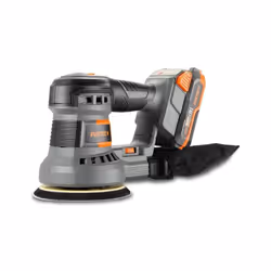 NOUVEAU Ponceuse rotative sans fil 20V FX-E1RS20-Set Avec la ponceuse rotative sans fil 20V de FUXTEC, tout se passe bien. Fa ...