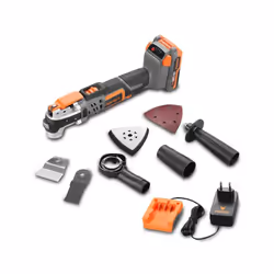 Outil multifonction FUXTEC 20V FX-E1MT20 set batterie 2Ah et chargeur 1A Ce qu'il faut retenir Outil multifonction FUXTEC 20V ...