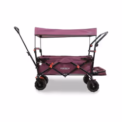 Chariot de plage FUXTEC Beach Cruiser .POURPRE. Ce qu' il faut retenir L&rsquo original, le chariot multifonction pour tous v ...
