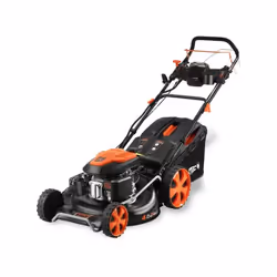 Description générale La tondeuse thermique à démarrage électrique avec autotractée réglable FUXTEC FX-RM5396eS-PRO offre une  ...