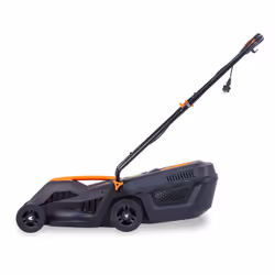 FUXTEC FX-RME33 tondeuse à gazon Tondeuse à gazon poussée Batterie Noir, Orange