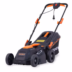 FUXTEC FX-RME38 tondeuse à gazon Tondeuse à gazon poussée Batterie Noir, Orange