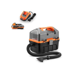 Fuxtec - Aspirateur eau et poussière à batterie set Réservoir10L avec batterie et chargeur, FX-E1VC20