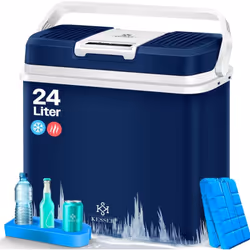 KESSER KE-24L Glacière thermoélectrique ; la glacière Kesser de 24 litres vous fournit des boissons fraîches en été et des pl ...